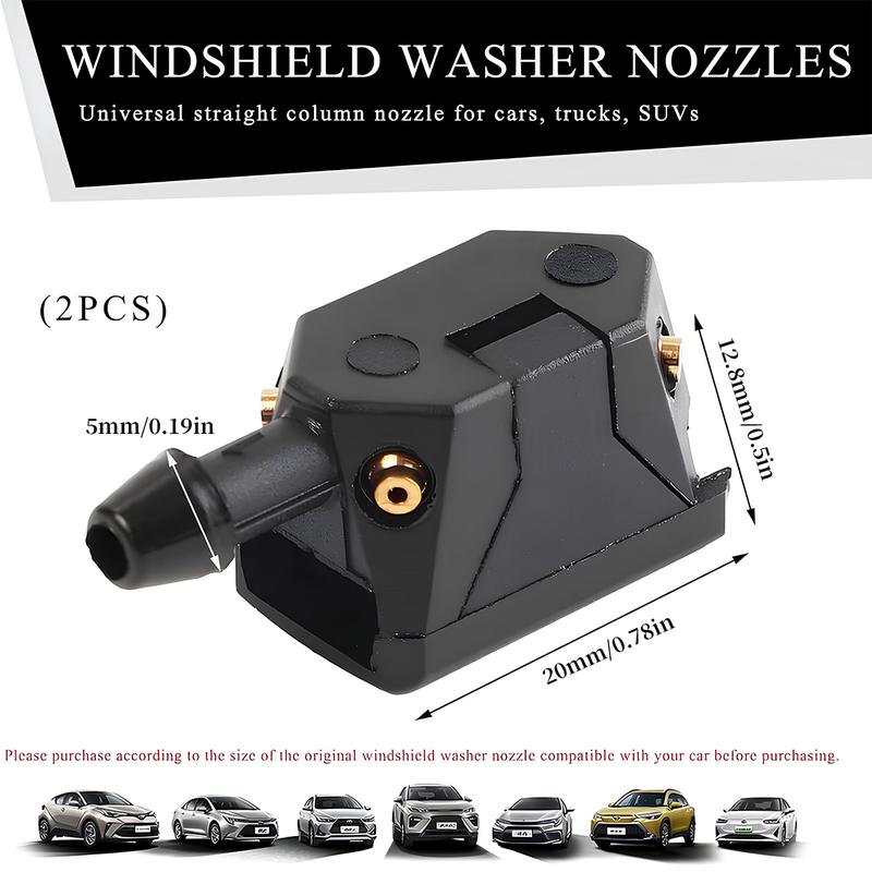 Windshield Washer Nozzles - 2 Piece Set