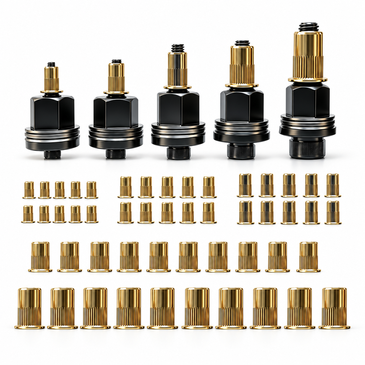 Rivet nut tool accessory kit packshot