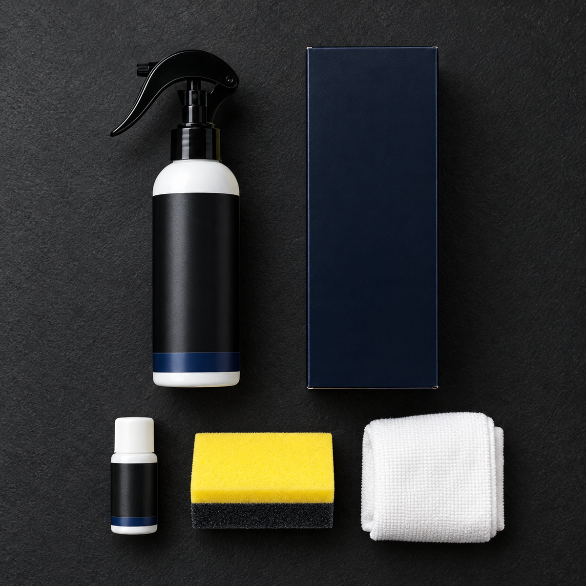QIFOR headlight restoration fluid package and accessories