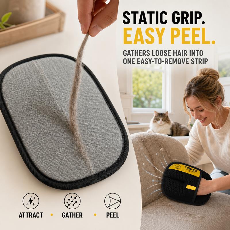 pet hair remover glove — product image 2